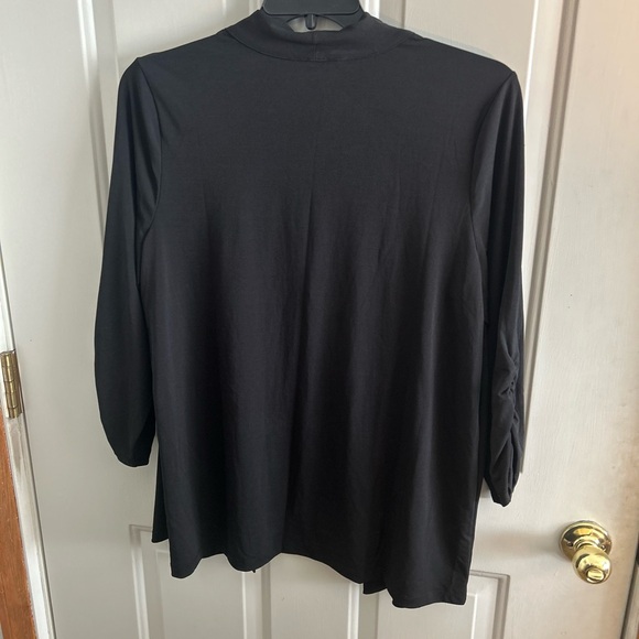 CJ Banks black polyester dress jacket - Picture 2 of 6